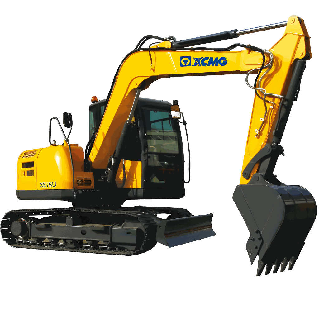 XCMG XE75U 60.3 hp 17,328 lb Small Excavator